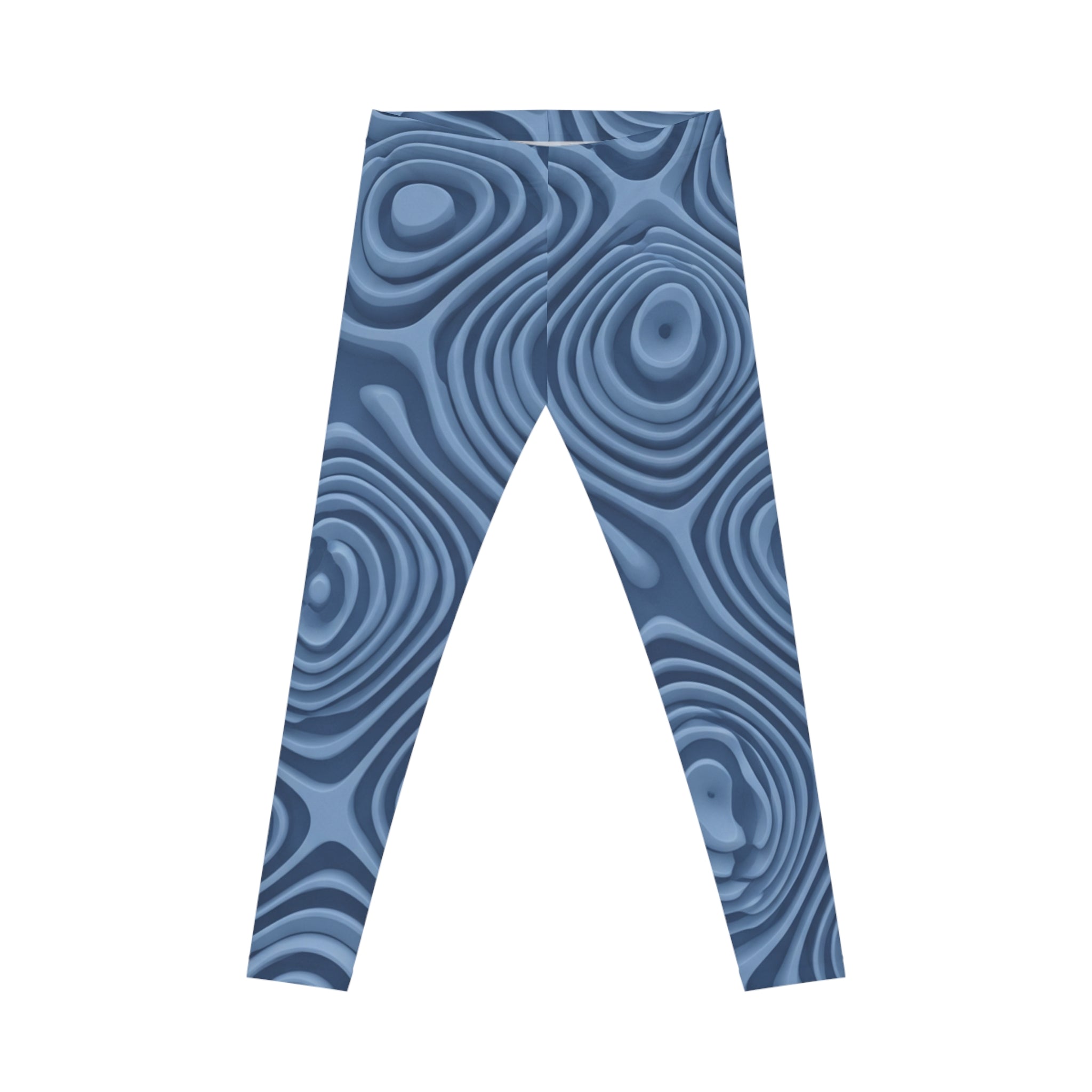 Women's Blue Wave Leggings
